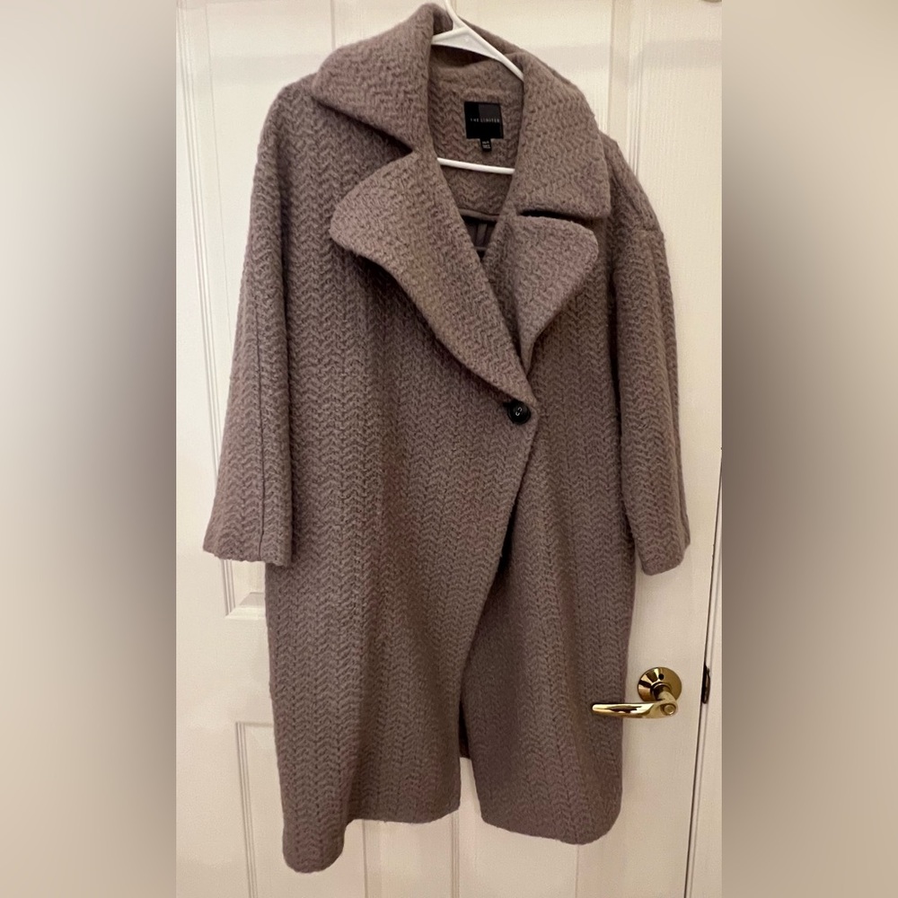 The Limited. Gray/brown color jacket.